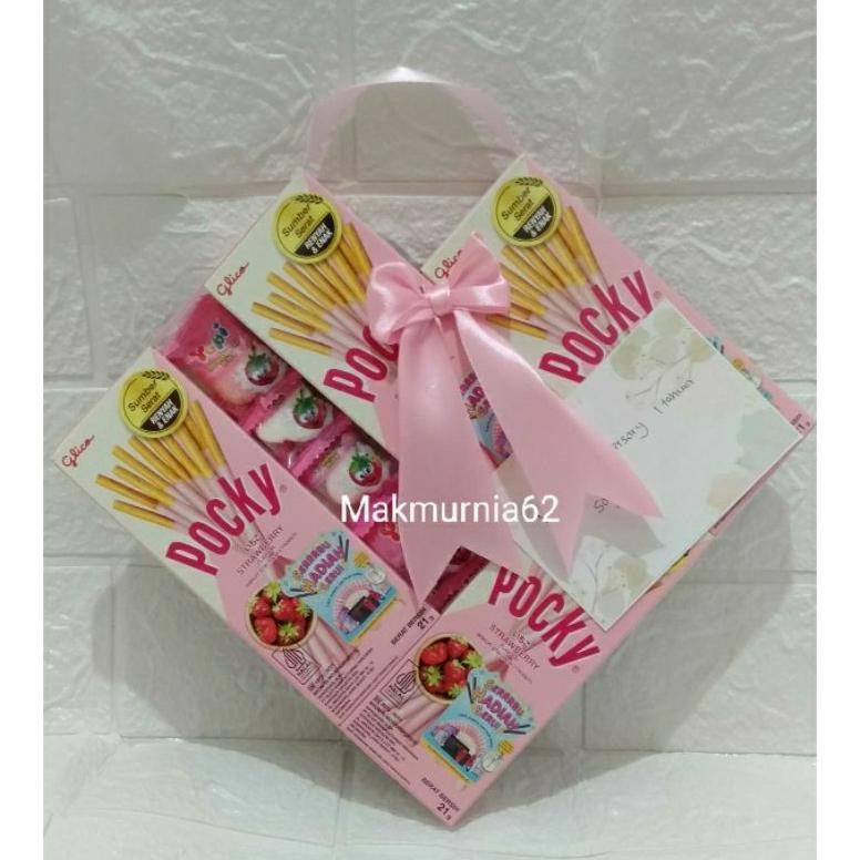 

Promo Hemat! POCKY 4PCS/POCKY LOVE/SNACK LOVE/ BUKET LOVE Premium