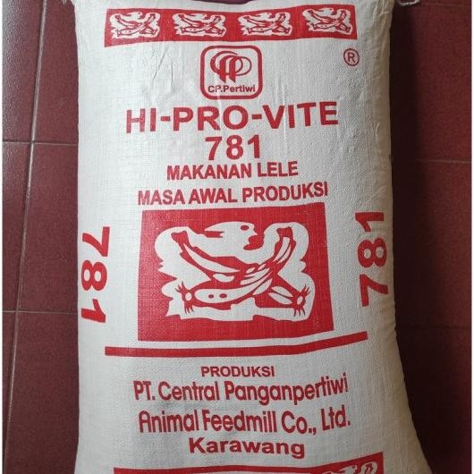 Pelet 781 Berat 30Kg Untuk Ikan Lele Nila Gurame