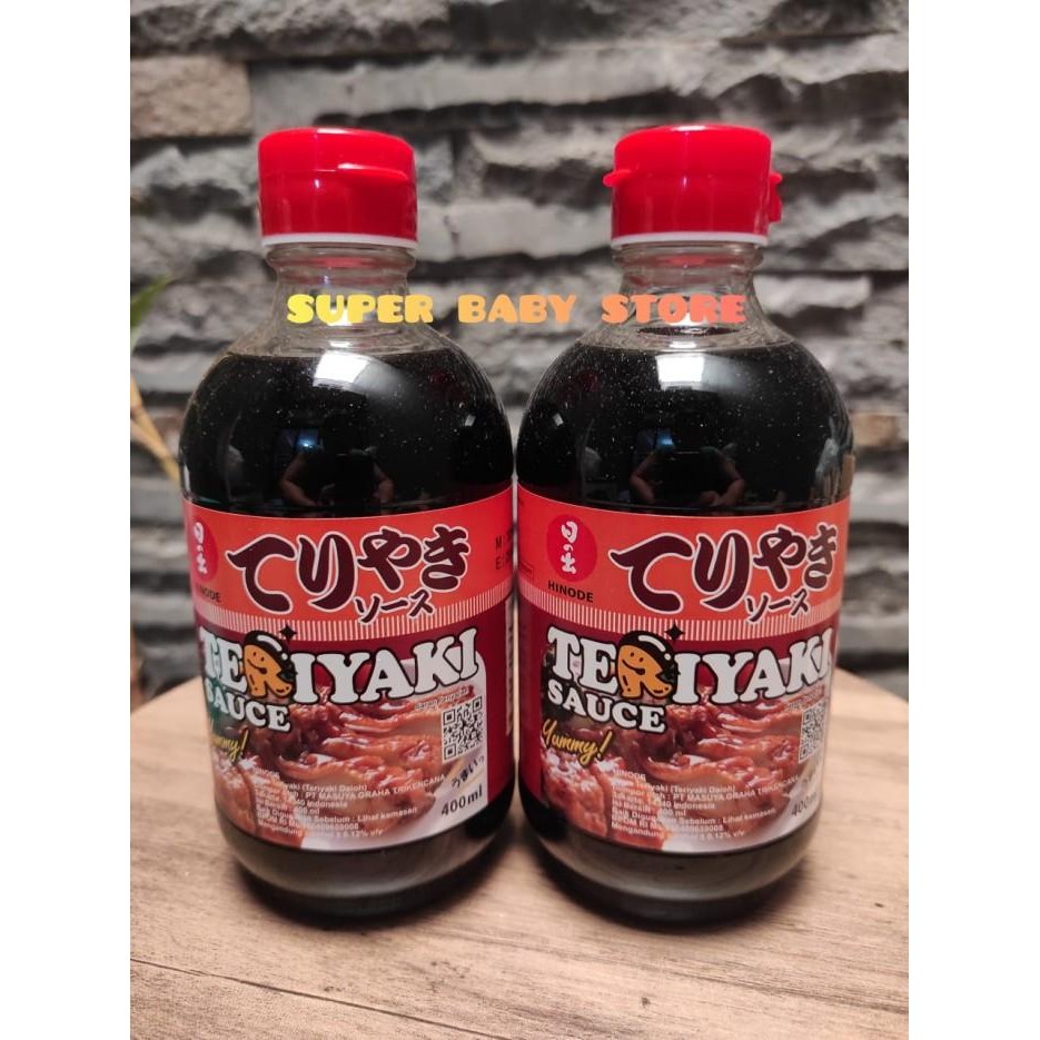 

Hinode Teriyaki Sauce 400ml Kualitas Terbaik