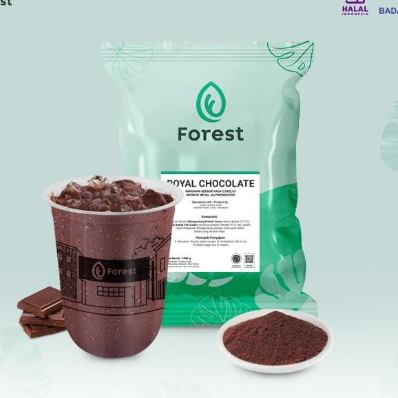 

Bubuk Numan Coklat Royal Chocolate Powder 1000 Gr - Forest
