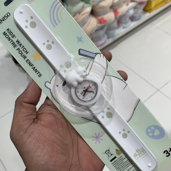 Ibuy Niso We Bare Bear Ice Bear Slap Watch Kids Jam Tangan Anak Ana