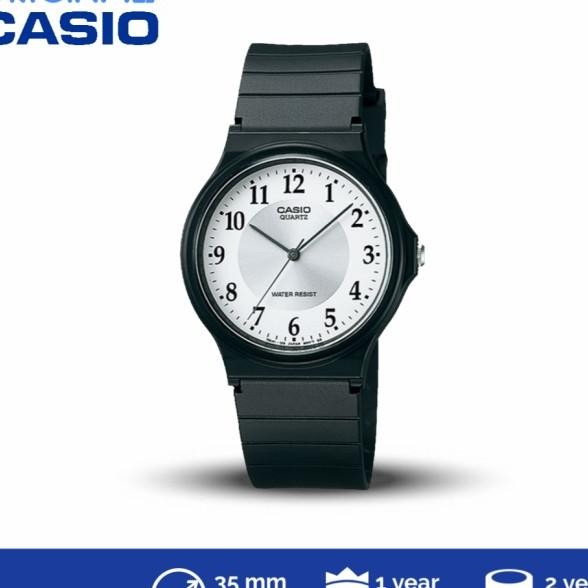 Jam Tangan Anak Perempuan Laki Laki Casio Mq-24-7B3 Analog Garansi