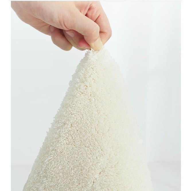 Karpet Bulu Bulat Modern Minimalis Lucu Korea Diameter 100Cm