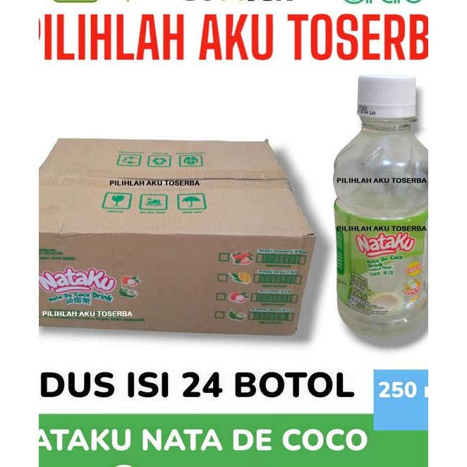 

Nataku Nata De Coco Rasa Coconut / Air Kelapa - ( Harga 1 Dus )