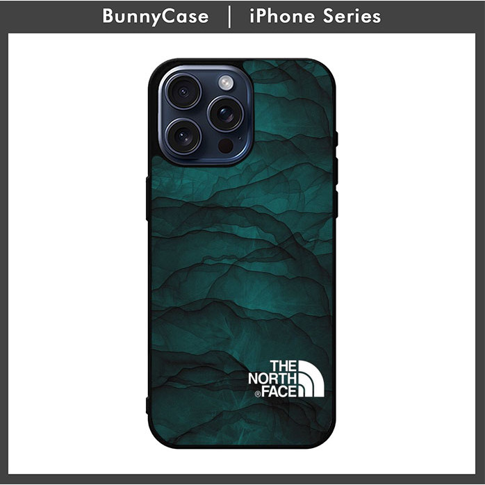 Case Casing iPhone 15 14 13 12 11 Pro Max Mini Plus iPhone X Xs Xr North Face LZ0236