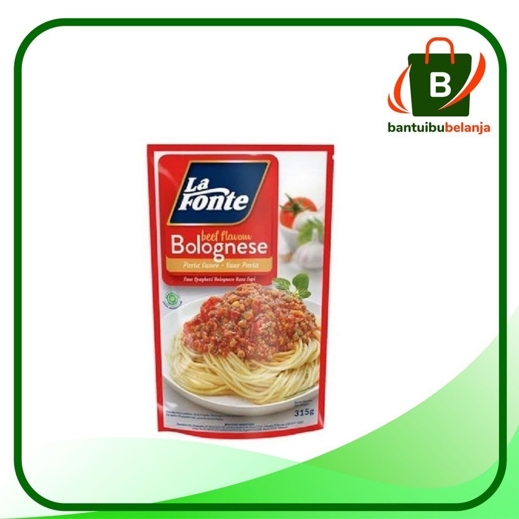 

LA FONTE Saus Pasta Beef Bolognese 315 gram