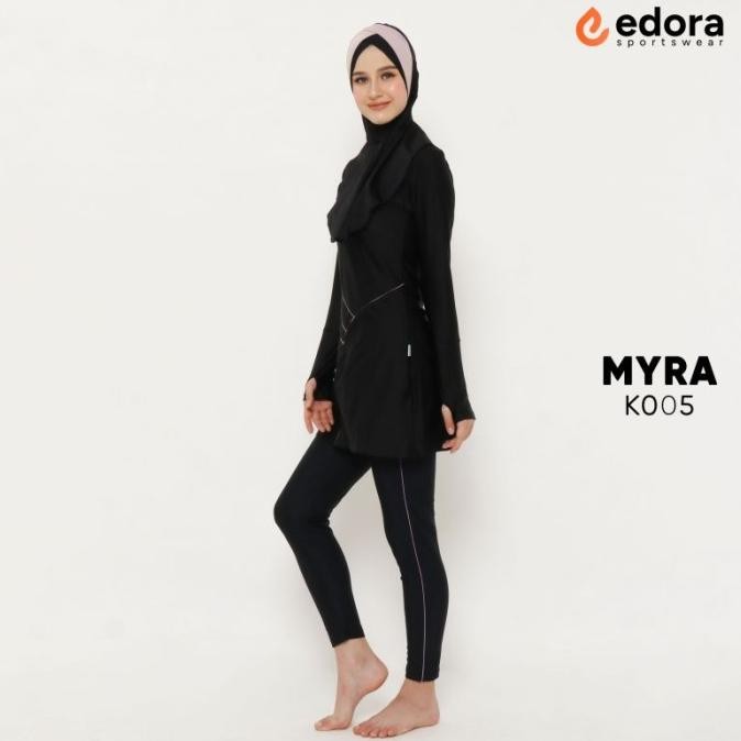 Baju Renang Wanita Muslimah Edora Myra Sport