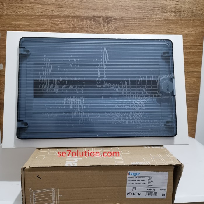 Hager Box Mcb Hager 18 Group (9010)