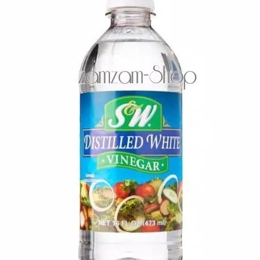 

Distilled White Vinegar S&W Cuka Putih 473Ml