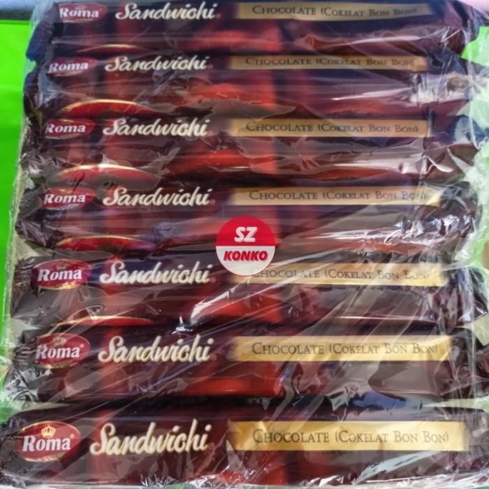 

Paket Hemat - 7X Roma Sandwich Chocolate 189Gr - Biskuit Krim Coklat