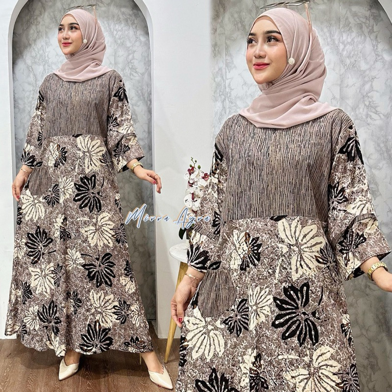 Daster Wanita Terbaru 2024 Fashion Ibu2 Menyusui Jumbo Pakaian Santai Perempuan Hamil Dres Dstr Selu