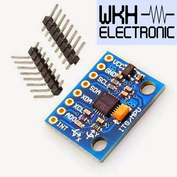 (WKH) GY521 MPU 6050 MPU6050 3 AXIS GYRO SENSOR 3 AXIS ACCELEROMETER
