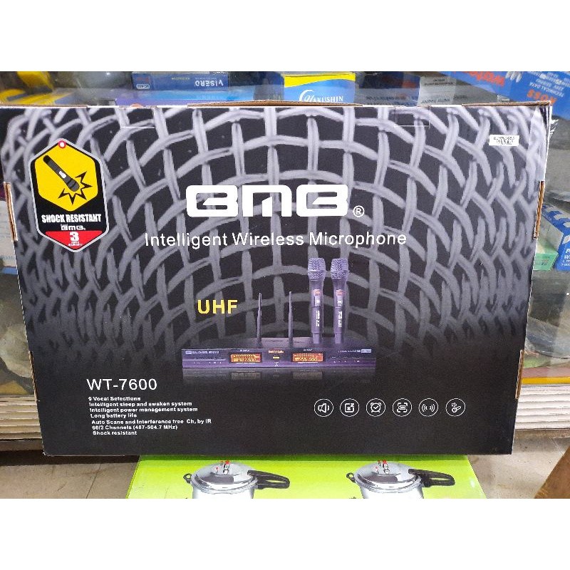 MIC WIRELESS BMB WT-7600