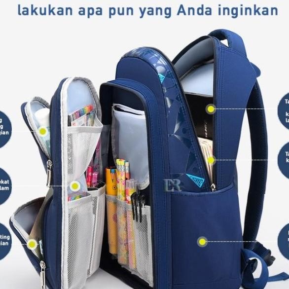 Lnr Shop S-005 Tas Sekolah Anak Laki Laki Tk - Sd Kelas 1 2 3 4