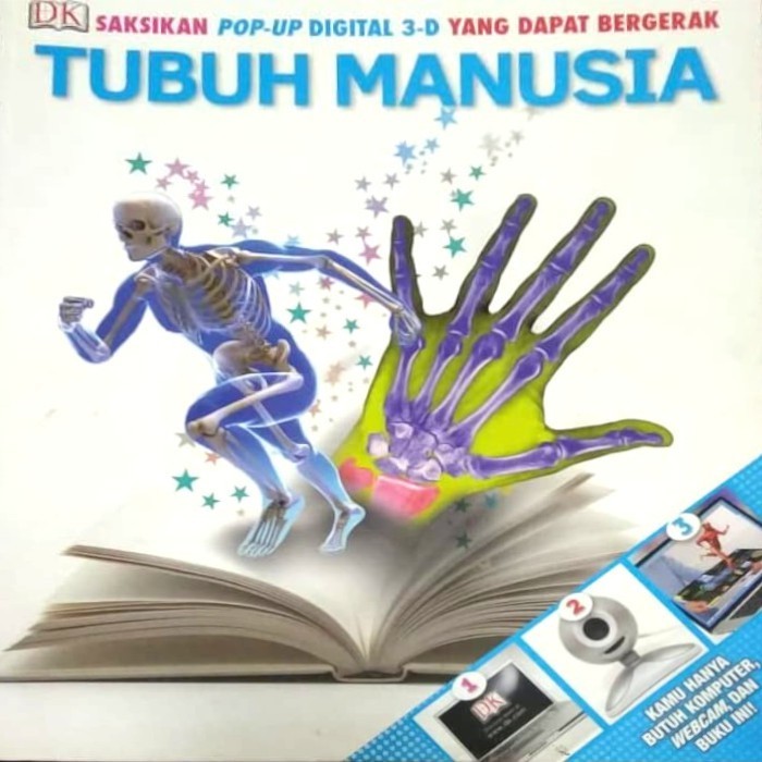 Buku Anak POP-UP DIGITAL 3D : Tubuh Manusia