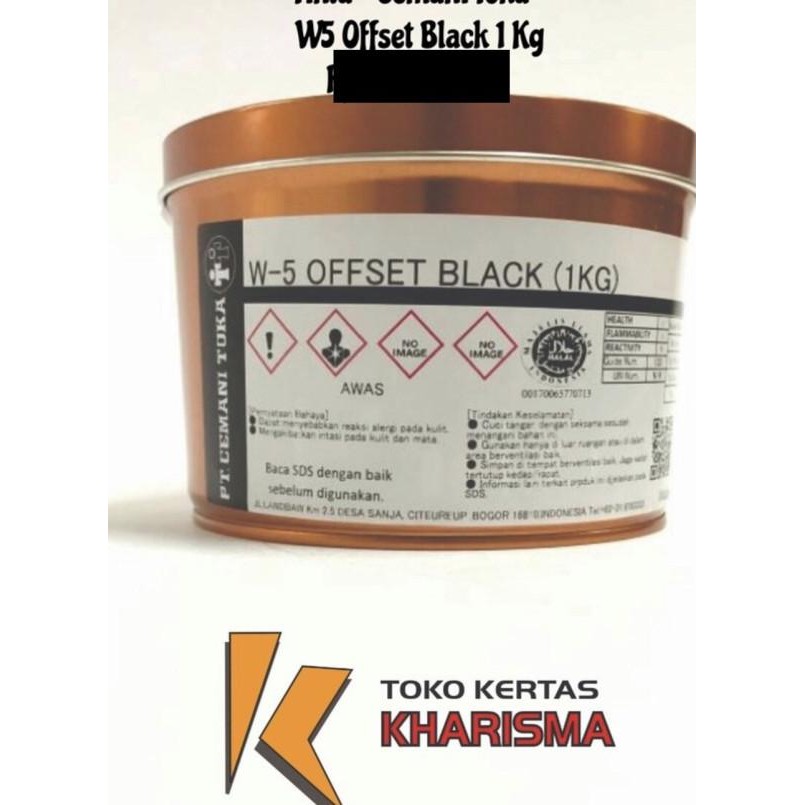 

Tinta Cetak , Cemani Toka , W5 Offset Bla