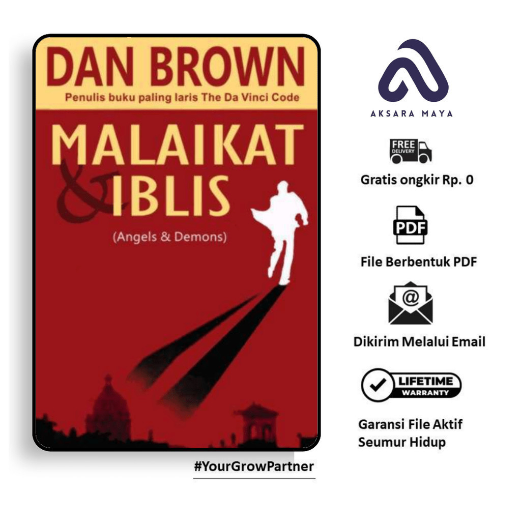 

447. ANGELS DEMONS - MALAIKAT IBLIS (DAN BROWN) - [-]