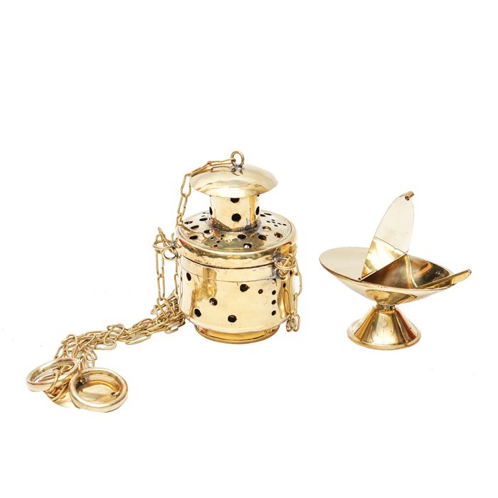 

Terlaris!! Set Wiruk Dan Wadah Dupa Plat Kuningan Tungku Ukupan Liturgi Katolik