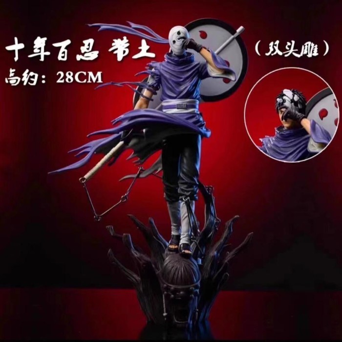 Action Figure Naruto Uchiha Obito Pake Kipas