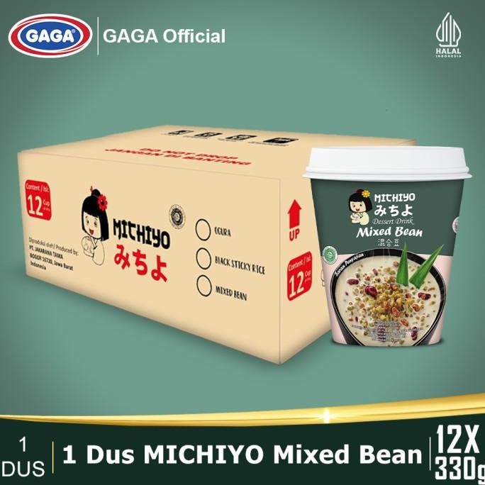 

MICHIYO Mixed Bean 330g 1 Dus (isi 12 cup)