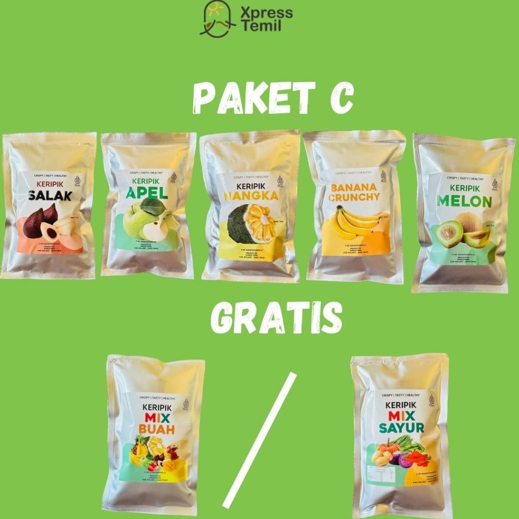 

Promo! PAKET HEMAT 5 PCS (GRATIS MIX SAYUR ATAU MIX BUAH) NETTO 50GR Viral