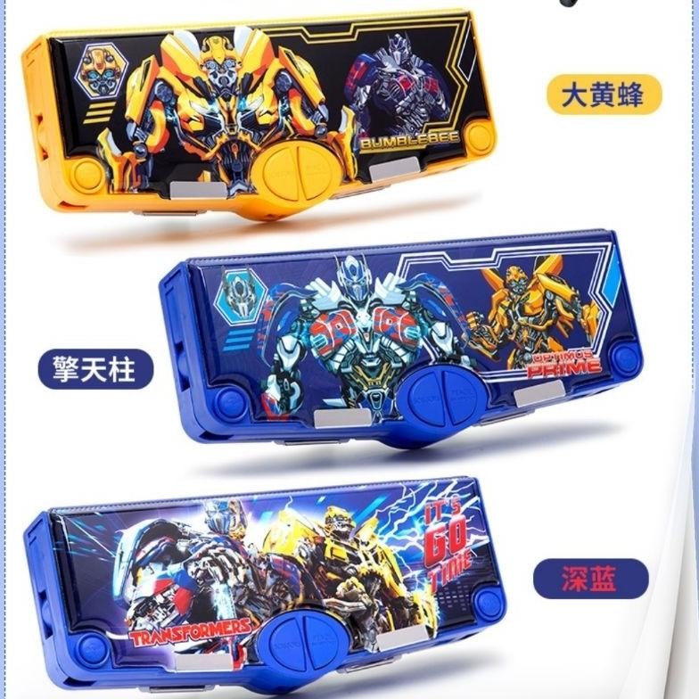 

CXV-38 Kotak Pensil Anak Laki Laki Kode Sandi Pencil Case Tempat Pensil Transformer Password Premium