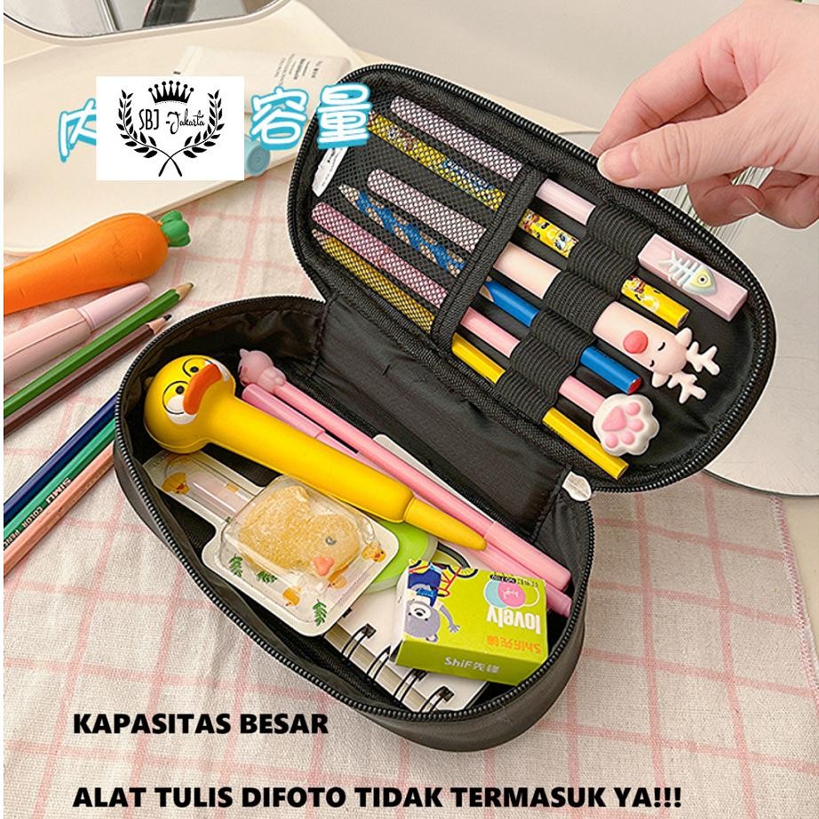 

df-8 Kotak pensil tempat pensil multifungsi Sanrio series kapasitas besar ORIGINAL LISENSI SANRIO Murah