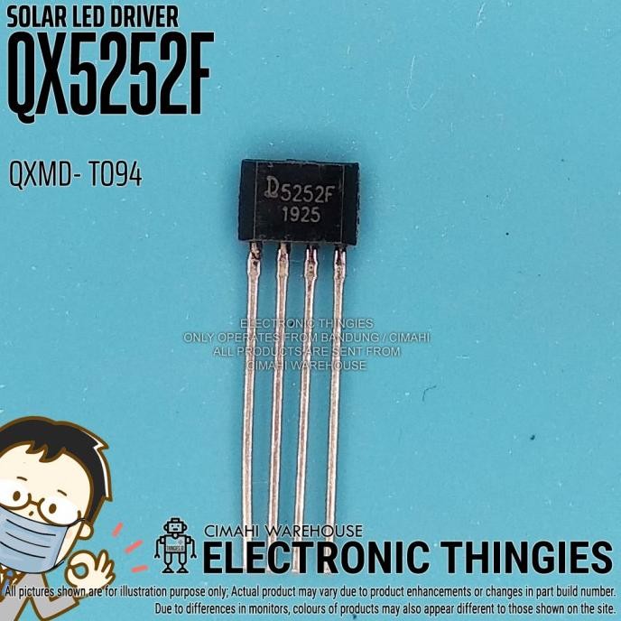 Update (8) QX5252F TO94 QXMD SOLAR LED CHARGE / DRIVER QX5252 thingie43 Juara