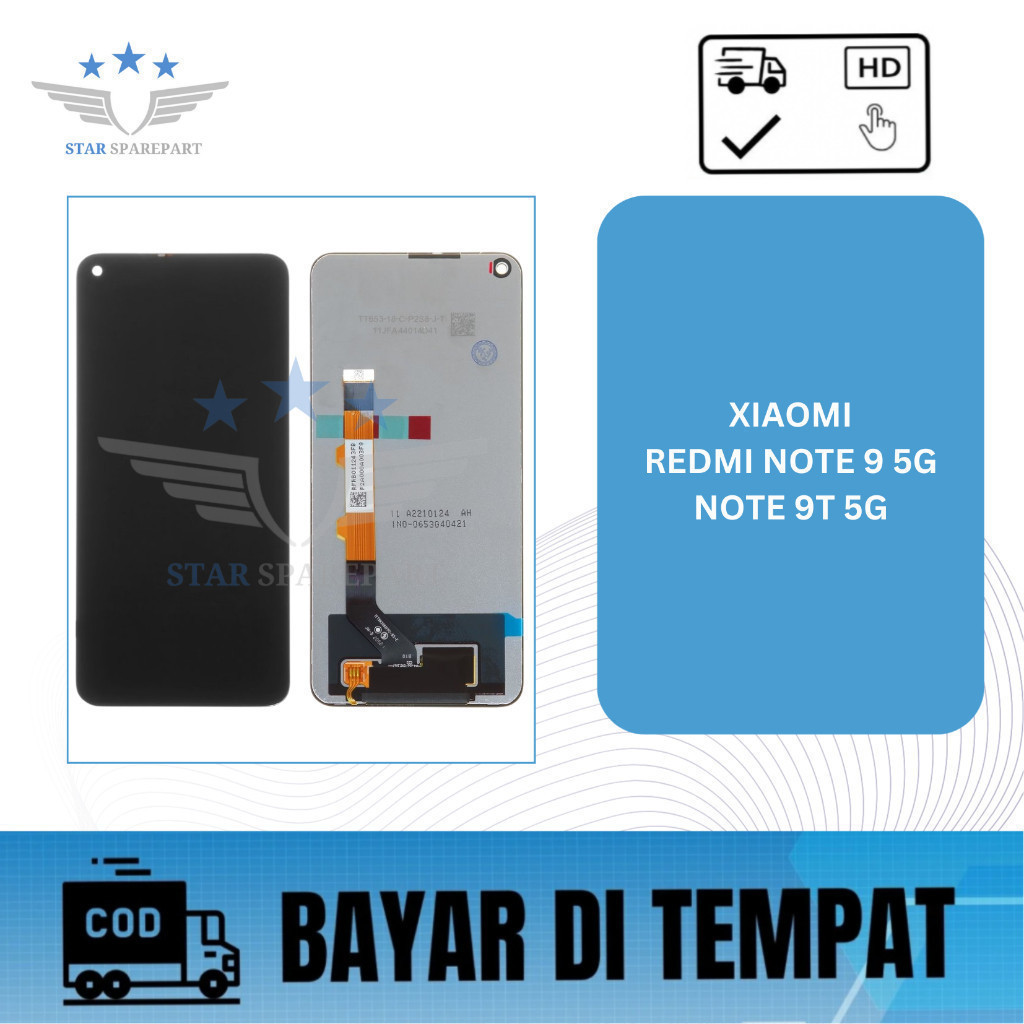 LCD TOUCHSCREEN XIAOMI REDMI NOTE 9 5G/REDMI NOTE 9T 5G