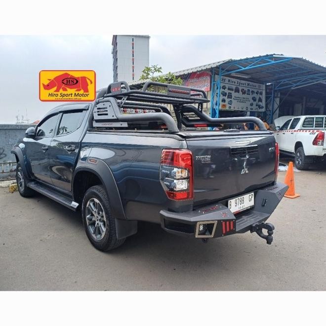 Bumper Belakang Triton Model Hamer
