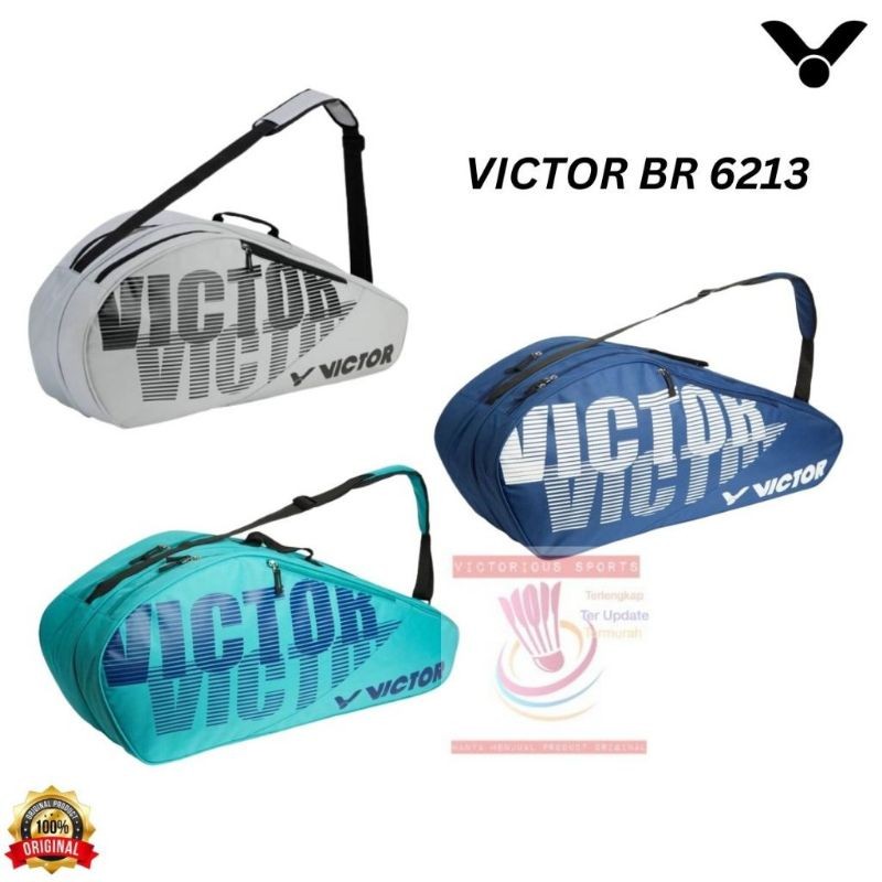 + TAS BADMINTON BULUTANGKIS VICTOR BR 6213 BR6213 ORIGINAL