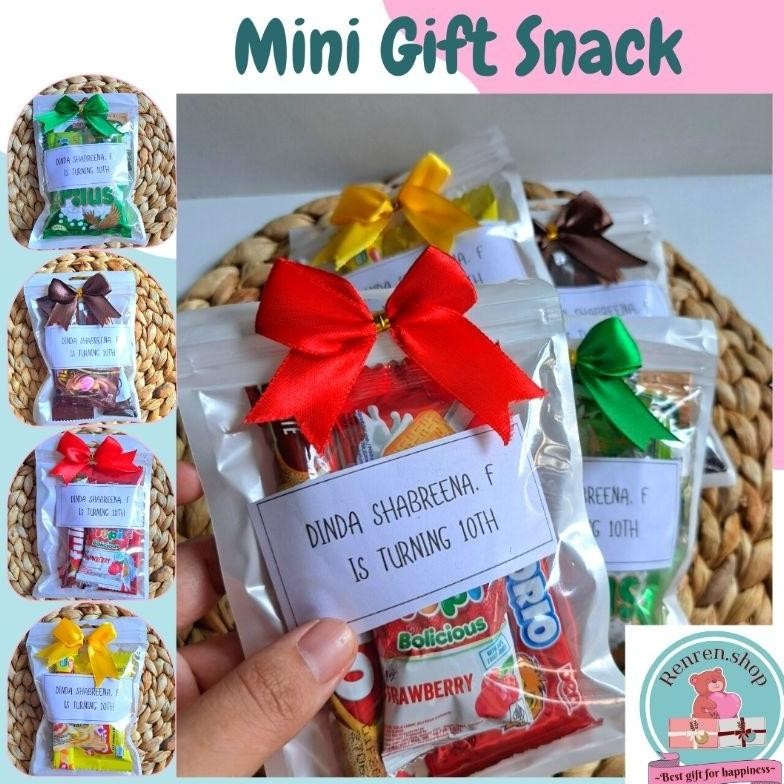 

th-23 Paket 10 pcs - Mini gift snack hampers snack murah (MERAH) Termurah
