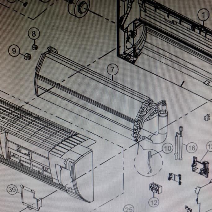 ] Evaporator AC Split Panasonic 2 PK PN18SKP