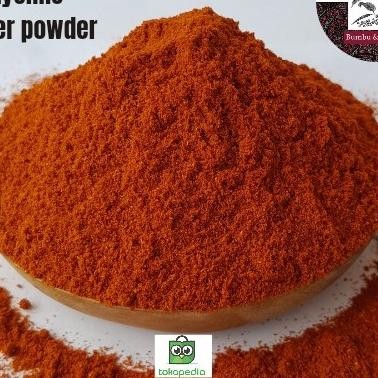 Cayenne Pepper Powder Hot 500Gram / Cabe Rawit Bubuk Murni