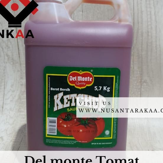 

Saus Tomat Del Monte Jerigen