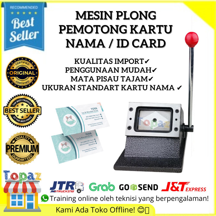 

Terbaru!!! Plong ID Card/Pon ID Card/Plong PVC ID Card