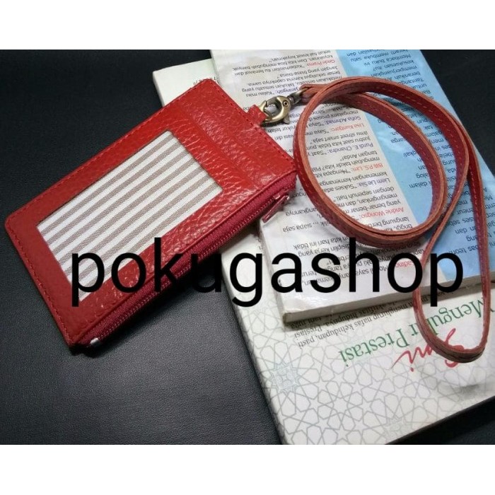 

Terbaru!!! Id card holder premium limited / name tag kulit premium /nametag kulit