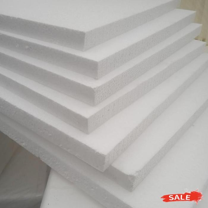 

Promo 30X40X1Cm Papan Styrofoam Gabus Lembaran Styrofoam/ Gabus/ Stereofoam/ Styrofoam Lembaran Terlaris