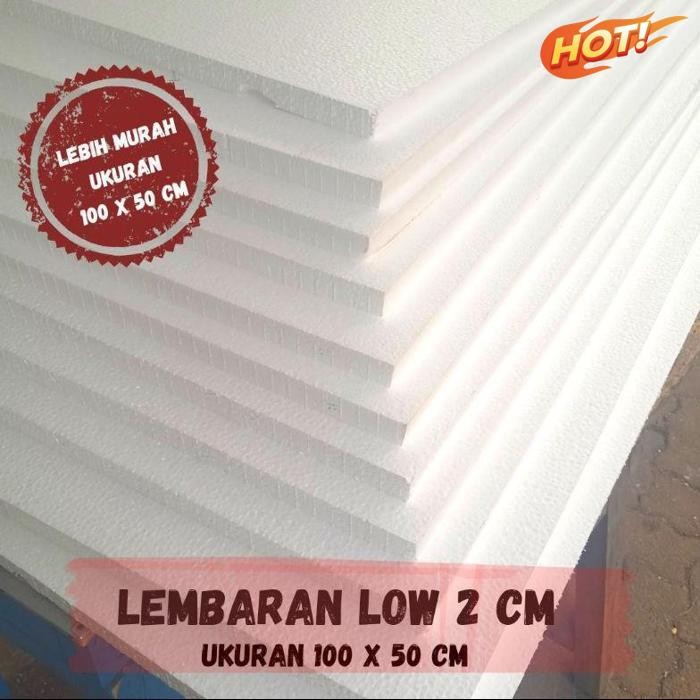 

New Arrival Styrofoam Lembaran 2 Cm Low / Lembaran Sterofoam 2 Cm Low Qc Pass