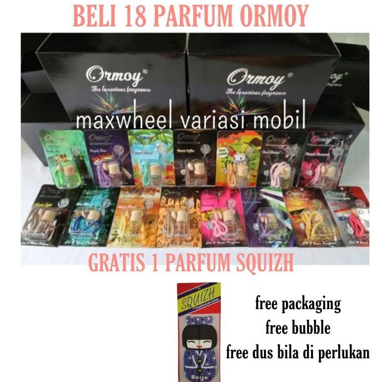 Murah Ormoy Parfum Mobil Ormoy Honeywood Kopi Mocha Tropical Island Murah