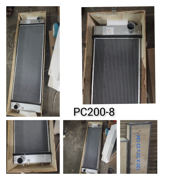 [SHF] Radiator Assy PC200-8 Radiator Komatsu PC200-8. Import Cina