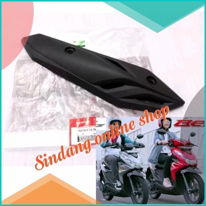 cover tameng tutup knalpot Beat new led Beat street 2020 ori k 1A 8JVL