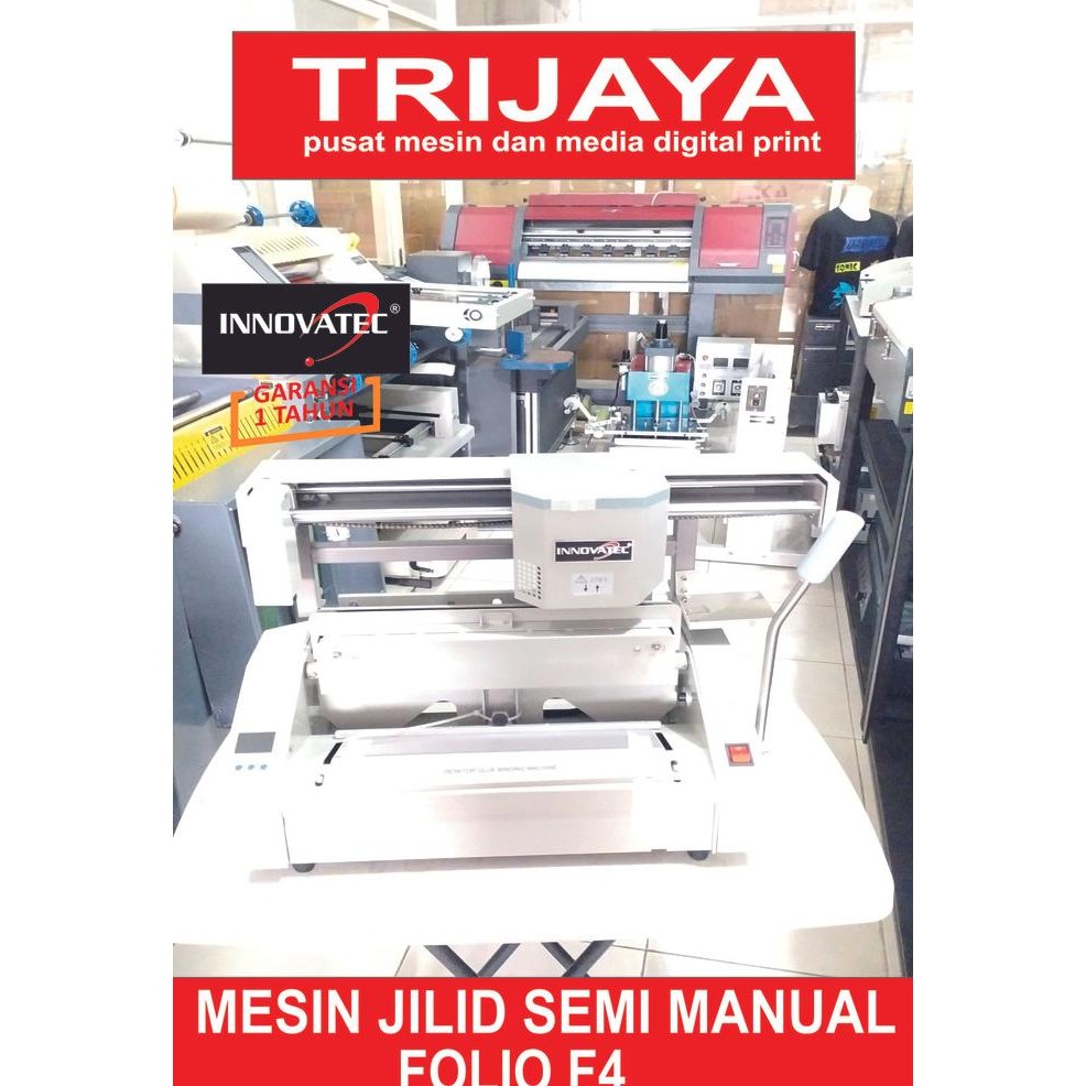 

MESIN JILID BUKU SEMI MANUAL F4 ORIGINAL DAN TERPERCAYA