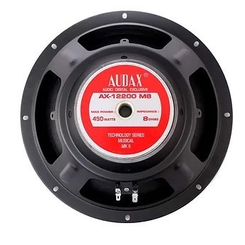 AX-12200 M8 Speaker Audax 12in 12 inch FR Fullrange AX12200 Full Range