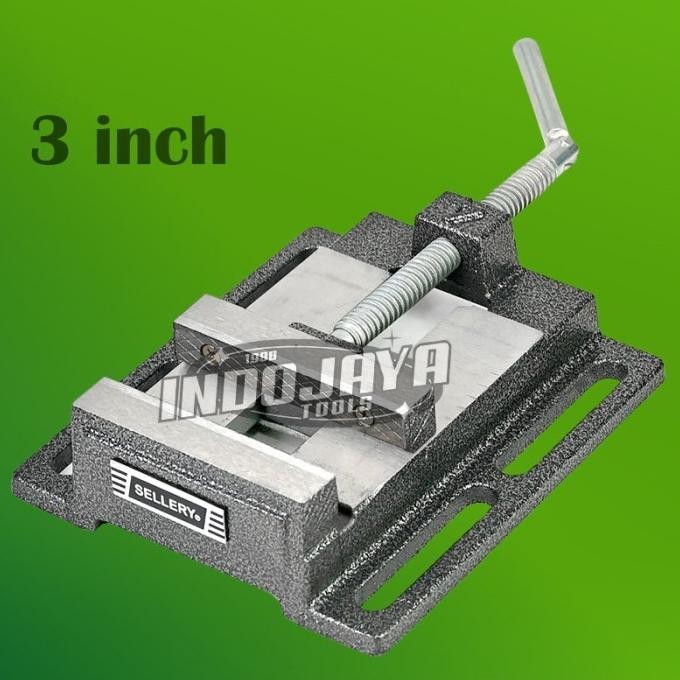 Catok Untuk Stand Bor Jepitan Dudukan Bor 3inch Sellery - Ragum 3 inch