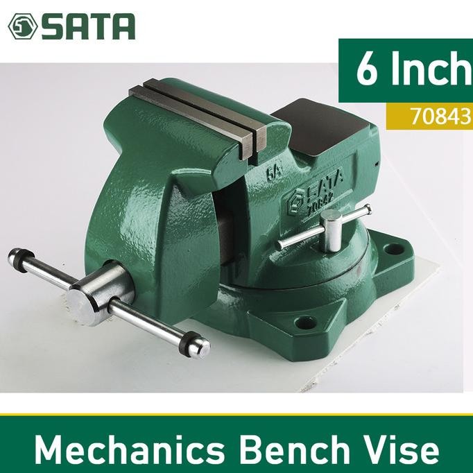 Ragum 6 Inch Mechanics Bench Vice 70843 Sata Tools
