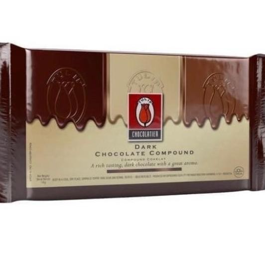 

Dark Tulip Compund - Tulip Dark Chocolate Compound - Coklat Tulip 1Kg