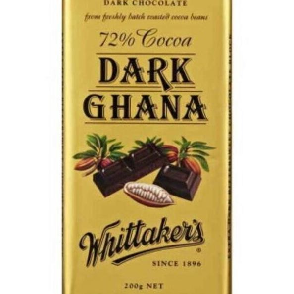 New Zealand Whittaker'S Dark Ghana Chocolate Blo Whittakers