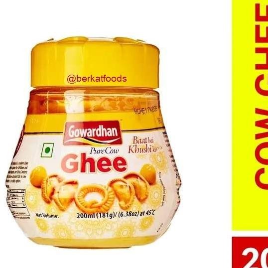 

Pure Cow Ghee Gowardhan / Nyak San Murni India / Clarified Butter