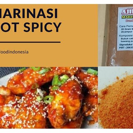 

Bumbu Perendaman Marinasi Ayam Fried Chien - Marinasi Hot Spicy 1 Kg